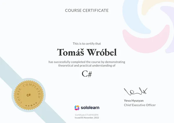 C# Certificate