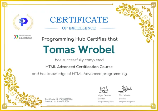 HTML Advanced